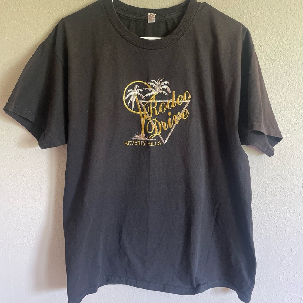 Rodeo Drive T Shirt Beverly Hills Large